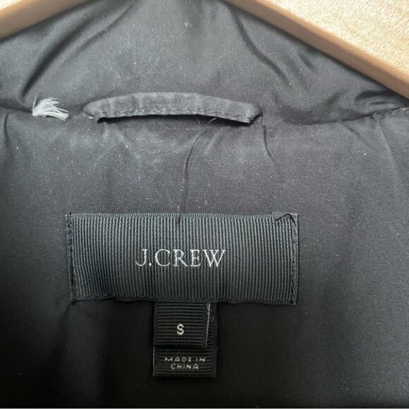 J. Crew | Excursion Quilted Vest | Down Filled | Black - Picture 8 of 10